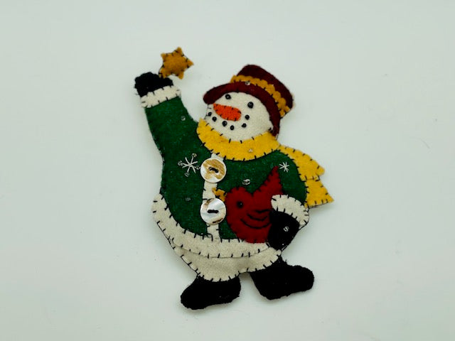 Felt Snowman