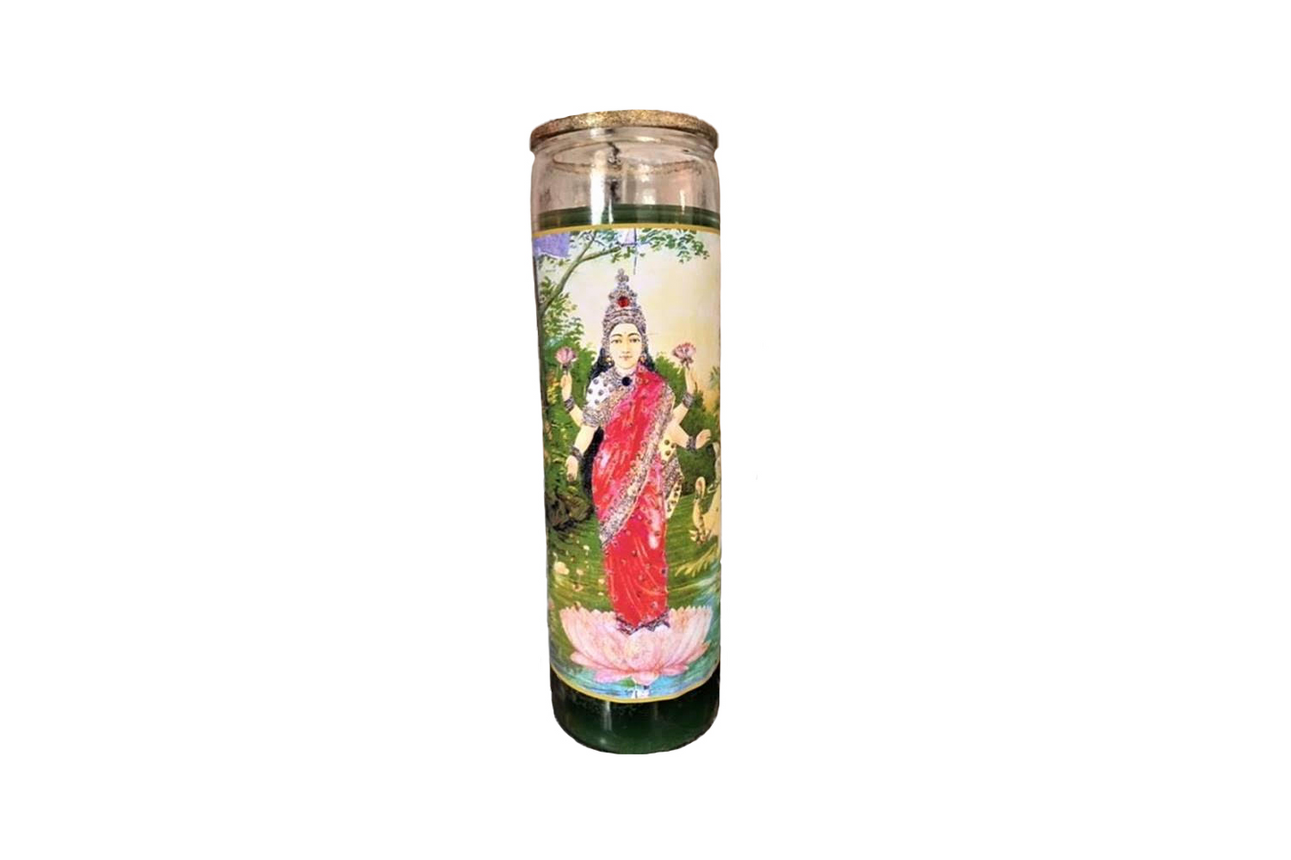 Laxmi Standing Glitter Candle