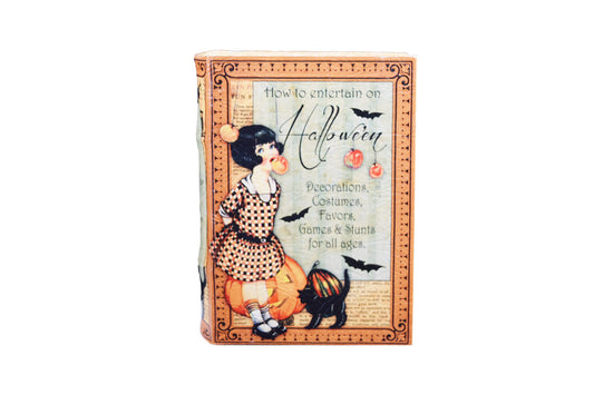 Halloween Faux Book Box