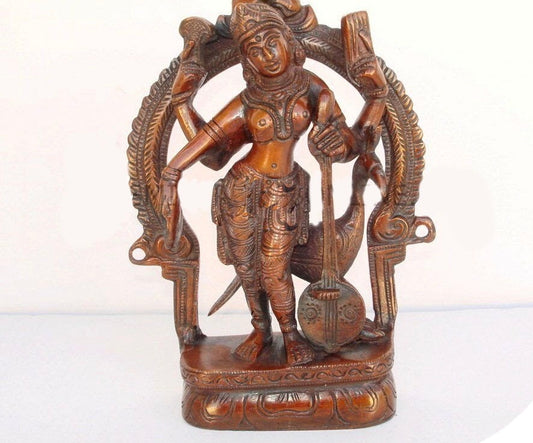 Saraswati Standing with Arch
