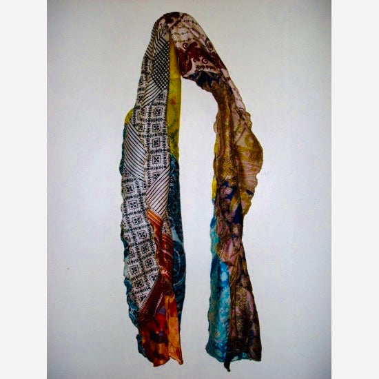 SILK VINTAGE SAREE SCARF