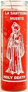 Holy Death Candle - Red