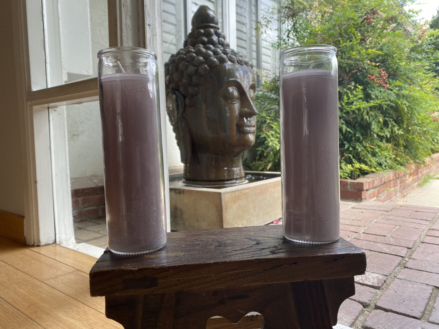 Gray 7 Day Candle