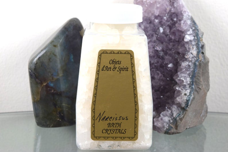 Narcissus Bath Salt Crystals