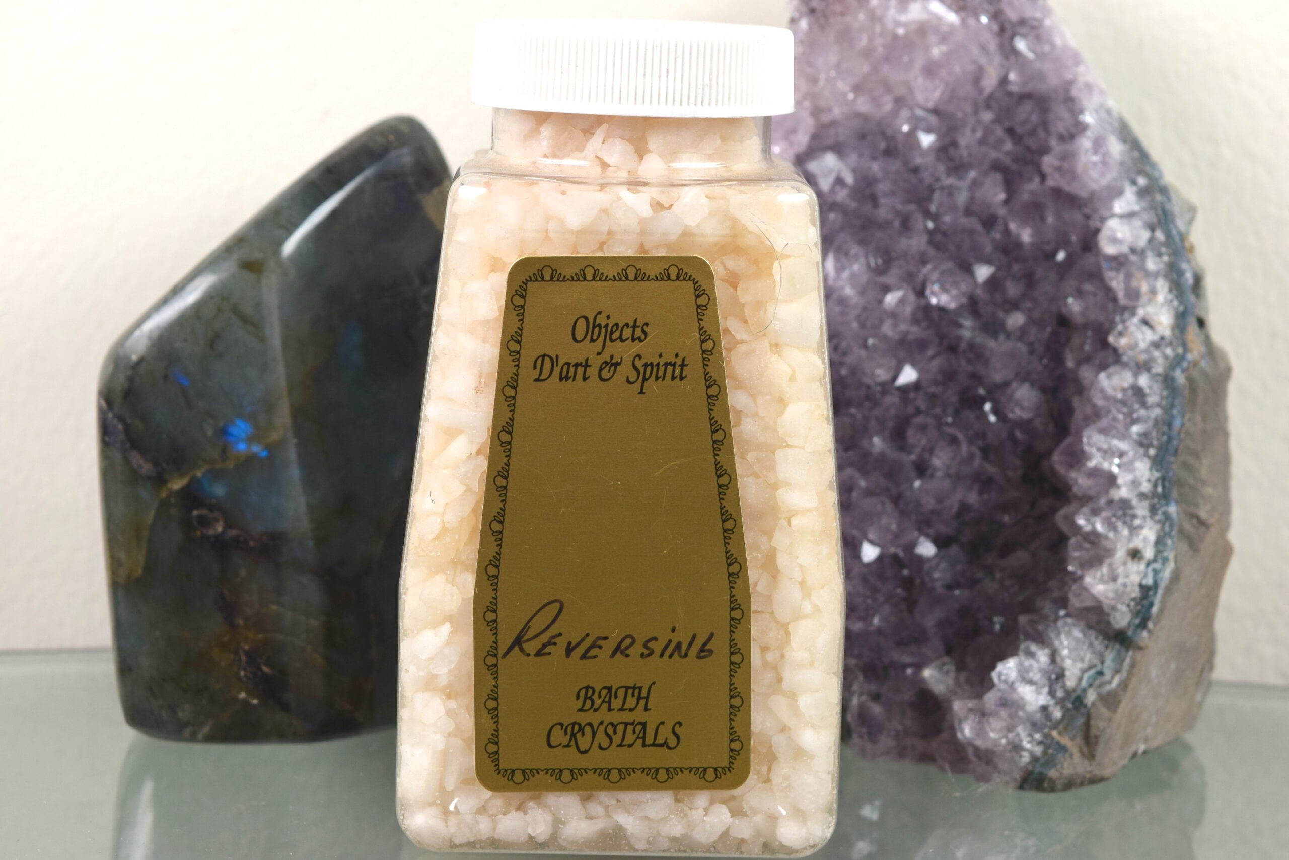 Reversing Bath Salt Crystals