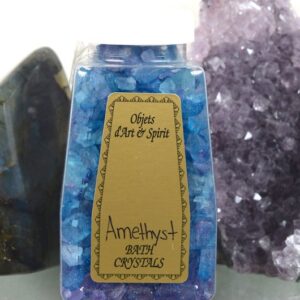 Amethyst Bath Salt Crystals