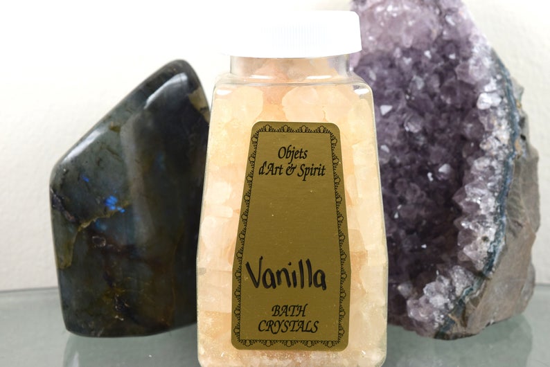 Vanilla Bath Salt Crystals
