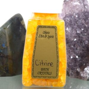 Citrine Bath Salt Crystals