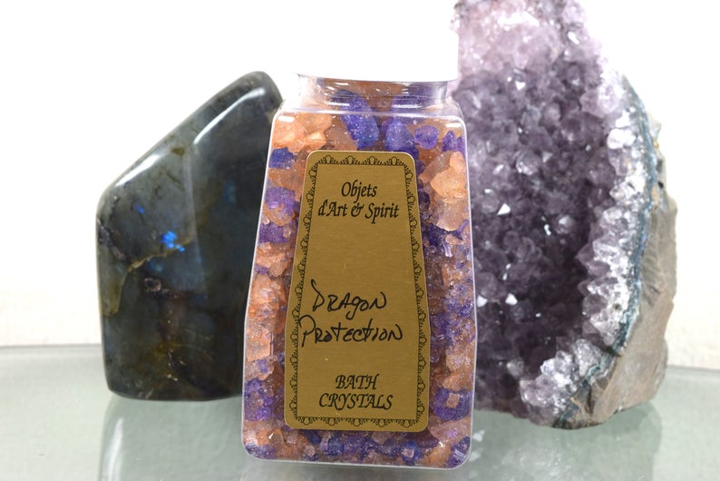 Dragon Protection Bath Salt Crystals