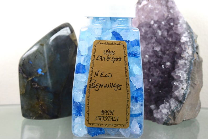 New Beginnings Bath Salt Crystals