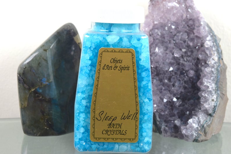 Sleep Well Bath Salt Crystals