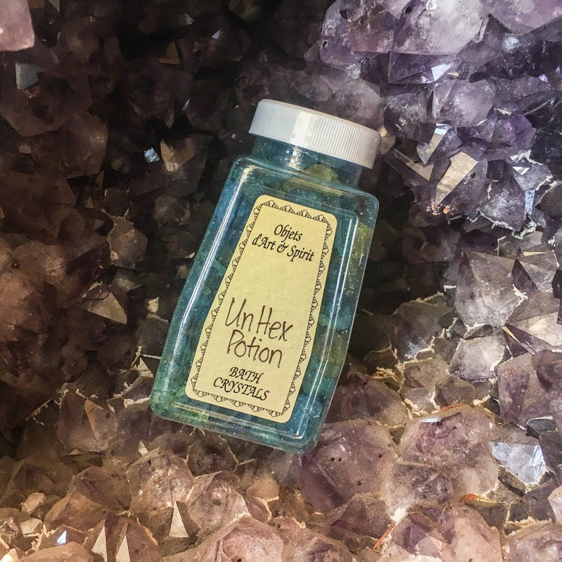 Unhex Potion Bath Salt Crystals