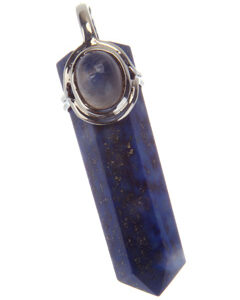 Lapis Lazuli and Moonstone Pendant