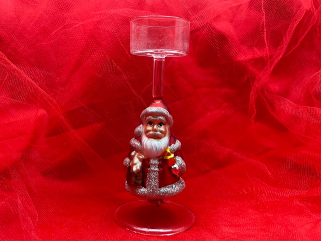 Santa Candleholder