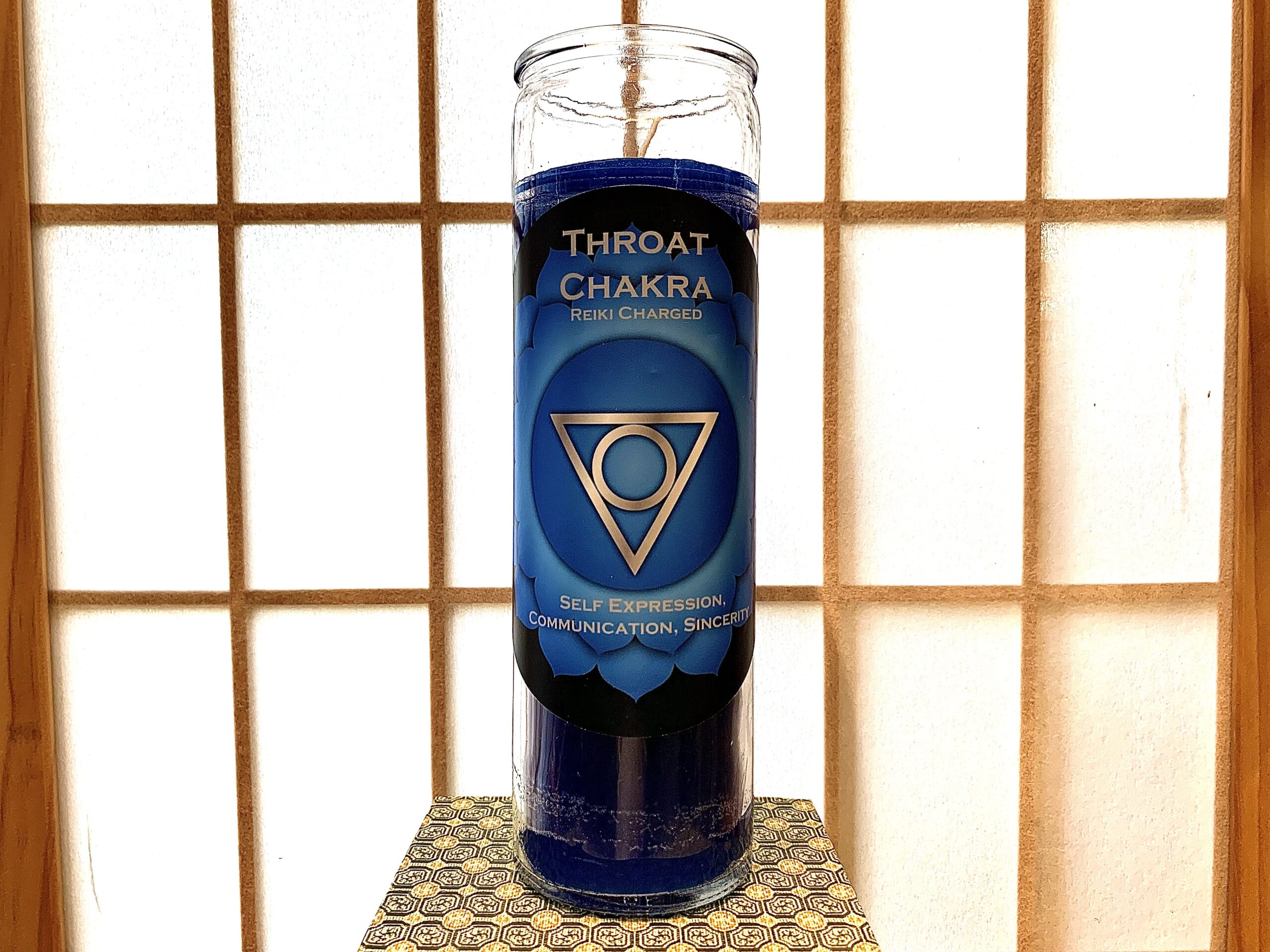 Throat Chakra Candle 